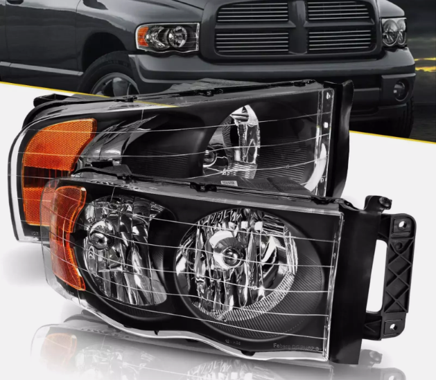 headlights 2005 dodge ram 1500