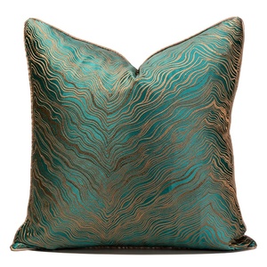Hottest Classic Luxury Modern Square Jacquard <strong>Cushion</strong> <strong>Cover</strong> Beige Grey Black Green Pillow <strong>Covers</strong> 45x45cm <strong>50x50cm</strong> 55x55cm - Product Image 3