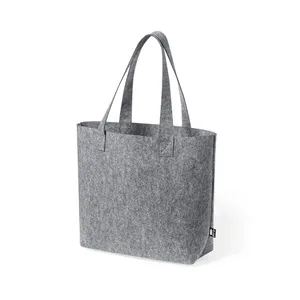 Borsa shopper in feltro RPET, merchandising sostenibile - Product Image 2