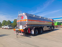 Camion-citerne à huile robuste 8x4, 30,5 m³, 350 CV, en alliage d'aluminium, pour le transport d'essence et de diesel