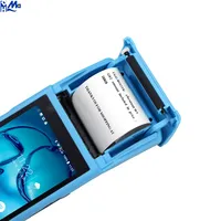 Terminal POS Pembayaran Mobile Pintar Android 4G WiFi All-in-One 5,5 Inci, Komputer Genggam, PC Saku, PDA