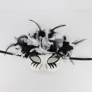 Máscaras del Día de los Muertos, Baile de Máscaras, Cosplay, Accesorios para Fiestas de Disfraces para Mujeres con Flor, Máscara de <span class=keywords><strong>Fantasma</strong></span> Mexicana, Máscaras de Halloween - Product Image 2