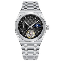 Montre Pagani Design pour homme, nouvelle montre calendrier, phase de lune, étanche, entièrement automatique, mécanique, acier inoxydable, modèle PD-YS036