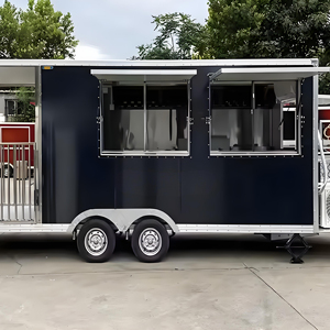 Puesto Móvil para Golosinas de Mascotas con Exhibición de Vidrio Templado y Estación de Baño para Perros de Acero Inoxidable para Parques de Mascotas al Aire Libre y Eventos de Adopción - Product Image 1