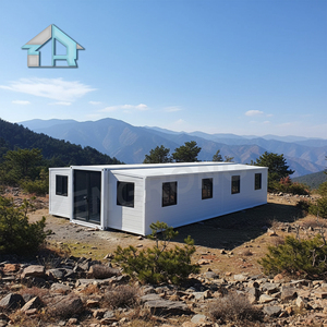 Maison en conteneur extensible mobile de 40 pieds 20 pieds 30 pieds 2 3 4 chambres à coucher Petite maison pliante Maisons en conteneur préfabriquées Prix - Product Image 1