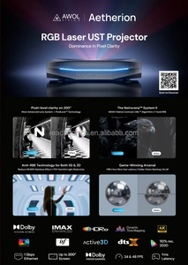 AWOL Vision Aetherion MAX Laser <b>Projector</b> <b>3D</b> Google TV Smart Laser TV 6000:1 Contrast Smart Laser <b>Projector</b> - Product Image 3