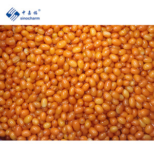Sinocharm BRC-A certifié approuvé sauvage 10mm IQF argousier 14% Brix gelé argousier - Product Image 2