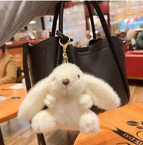 Wholesale of Cute Bunny Keychain Soft Plush Rabbit Pendant for Kids Cute Claw Machine Toy & <b>Bag</b> Charm - Product Image 4