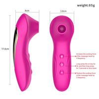 Geräuschloser Saugmassager mit Luftimpuls-Technologie Klitoris-Orgasmus-Beschleuniger Weibliches Privatgeschenk Erwachsenen-Spielzeug Direktvertrieb Vibrator