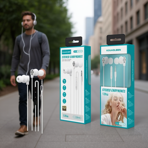 Auriculares Intrauditivos con Cable, 4 Piezas, Auriculares con Cable para Música - Product Image 3