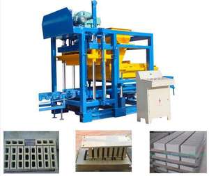 Macchina per blocchi di cemento QTJ4-35 macchina per fabbricare mattoni manuale piccola macchina per fabbricare mattoni - Product Image 4