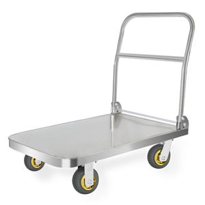 Uholan SUSP-300 pliable en acier inoxydable Plate-forme Hand Truck Chariot Chariot Capacité 300kg - Product Image 1