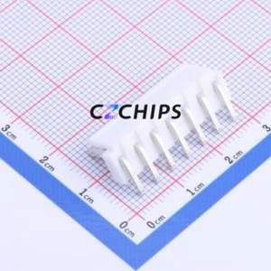 KH-VH-7P-W Wire-to-Board Pin Header Bent Lead Through Hole,P=3.96mm Connector 1x7P 3.96mm Right Angle Insert VH - Product Image 2