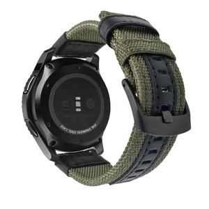 <span class=keywords><strong>Bracelet</strong></span> en Nylon et Cuir Véritable pour <span class=keywords><strong>Samsung</strong></span> <span class=keywords><strong>Galaxy</strong></span>, <span class=keywords><strong>Bracelet</strong></span> de Montre <span class=keywords><strong>Active</strong></span> <span class=keywords><strong>2</strong></span> Amazfit GTR, <span class=keywords><strong>Bracelet</strong></span> GT <span class=keywords><strong>2</strong></span>, 20mm, 22mm, 24mm - Product Image 4