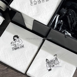 Tùy Chỉnh Cá Nhân Dùng Một Lần Màu Mô Giấy Với Logo 25 30 40 Cm Để Sử Dụng Trong Nhà Hàng Và Cà Phê Cửa Hàng - Product Image 1