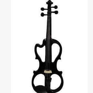 Violín eléctrico profesional negro Violín electroacústico Vendedor caliente Directo de fábrica - Product Image 4