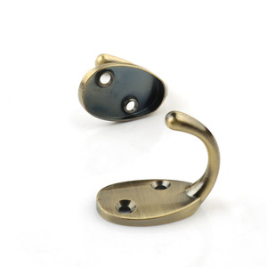 Zinc Alloy Egg Shaped Coat Hook Wall Mounted Minimalist Design Anti Corrosion For Bathroom Wardrobe Walk In Closet - Product Image 4