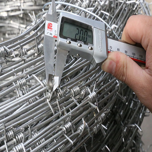<span class=keywords><strong>Fil</strong></span> <span class=keywords><strong>barbelé</strong></span> en acier inoxydable à 4 points, meilleur prix, avec outils d'installation pour clôture DIY - Product Image 5