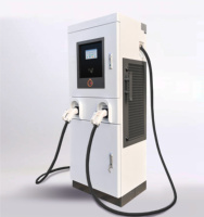 Nouveau chargeur DC pour véhicules électriques 120-240KW avec deux pistolets de charge 80KW CCS et 60KW Chademo Combo OCPP1.6j pour usage commercial