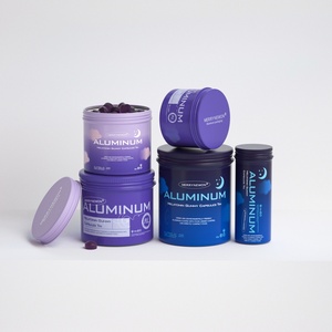 Eco-Friendly Aluminum Medicine <b>Containers</b> for Capsules/<b>Pills</b> - Melatonin Packaging - Product Image 1