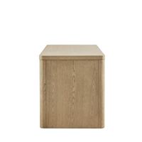 Bureau d'ordinateur moderne en bois massif, mobilier de bureau personnalisable avec design antique