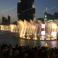 Diseño de Escenas Personalizadas: Programas de Luz y Música Adaptados a la Escena, Fuente de Lago para Paisajes Acuáticos de Resorts