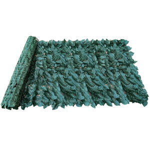 Clôture artificielle Baishun 1m x 1m, feuilles de Pothos et de patate douce pour la décoration de balcon et de cour - Product Image 2