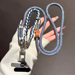 Universal Adjustable Mobile Phone <b>Lanyard</b> with Hook to Prevent Loss Durable <b>Polyester</b> Strap for Neck Safety - Product Image 1