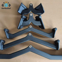 Ensemble d'accessoires ergonomiques pour machine à câbles Power Tower - Poignées portables en acier pour entraînement de force du dos (LAT Pull, Rowing, T-Bar)