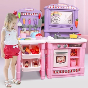 ห้องครัวขนาดใหญ่หรูหราแกล้งเล่นบ้านของเล่นชุดด้วยเสียงและแสง - Product Image 3