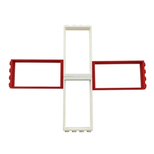 Cadres de <span class=keywords><strong>porte</strong></span> en plastique No.60596, pièces, accessoires, blocs de construction, assemblage en vrac, jouets DIY - Product Image 5
