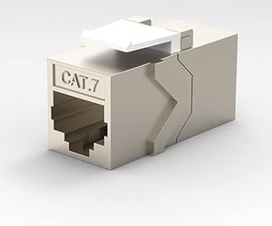 CAT 7 RJ45 en línea acoplador Keystone <span class=keywords><strong>Jack</strong></span>, blindado hembra a hembra - Product Image 3