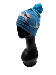 Gorro de Invierno Unisex para Niños con Diseño Excelente y Patrón Jacquard, 100% Acrílico, Diseño de Reno Navideño - Product Image 4