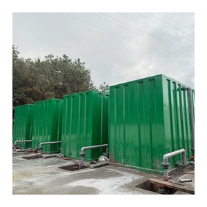 Sistema de Tratamiento de Aguas Residuales MBR de 5t, Planta de Tratamiento de Aguas Residuales a Gran Escala / Planta de Tratamiento de Aguas Residuales Industriales en Contenedor de 40 pies, 20m3/h - Product Image 1