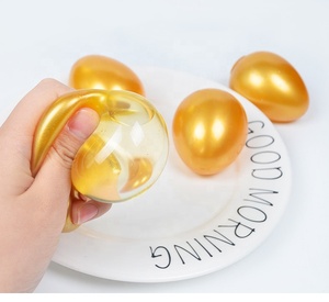 Jouets créatifs de décompression de l'évent, jouets à presser, œuf d'or délicat, jouets de soulagement du Stress, balles pour enfants - Product Image 1