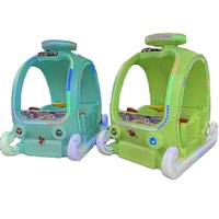 Voiture d'amusement carrée pour enfants, nouvelle voiture tamponneuse électrique double pour enfants, parc d'attractions, centre commercial, voiture jouet