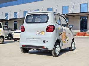 KEYU 45 km/h mikro elektrikli araba 4 tekerlekli Mini elektrikli araç lityum pil 2 kapılı 4-Seate - Product Image 3