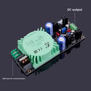 Placa Amplificadora <span class=keywords><strong>LM317</strong></span>, Transformador de Salida, Regulador de Voltaje Ajustable, Compatible con Fuente de Alimentación Lineal Talema, EMI - Product Image 3