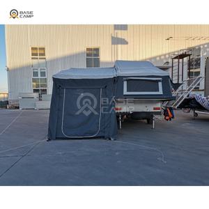 Tente pliante personnalisée par le <span class=keywords><strong>fabricant</strong></span> chinois mini camping-car <span class=keywords><strong>remorque</strong></span> 6x4 tente en <span class=keywords><strong>toile</strong></span> <span class=keywords><strong>remorque</strong></span> <span class=keywords><strong>de</strong></span> voyage vente - Product Image 2