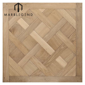 Classico <span class=keywords><strong>pavimento</strong></span> quadrato in legno con motivi geometrici a forma di diamante Parquet pavimenti in legno piastrelle Design - Product Image 1