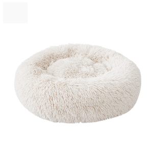 Personalizado de lujo suave felpa caliente Donut mascota cama cojín sofá gato perro cama - Product Image 2