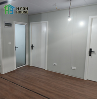 Casa Contenedor Expandible de 2 Dormitorios, Panel Sándwich de Acero, Diseño Contemporáneo Prefabricado, Uso para Oficina en Casa, China