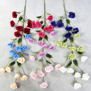 Meiyu Craft Flowers Bouquet de roses artificielles à 6 têtes en soie, décoration de mariage, décoration intérieure, accessoire de photographie - Product Image 1