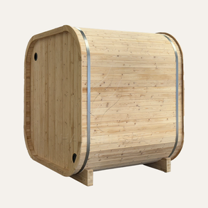 Hachillspa Luxury Cube Sauna Room Porte en verre pleine longueur Construction en <span class=keywords><strong>bois</strong></span> massif Capacité de 4 à 6 personnes Sauna Poêle Garden Resort - Product Image 4