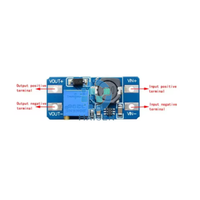 Haisen MT3608 modul penguat DC-DC, papan modul catu daya Booster, modul penguat 2A maks 2 v-24 V hingga 5/9/12/28V