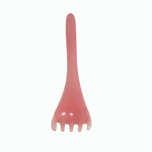Rastrillo de masaje de resina, peine ergonómico para masaje del cuero cabelludo, para cabeza, cuello, relajación muscular, alivio del estrés, herramienta para el cuidado de la piel del cuerpo en el hogar y salón - Product Image 4