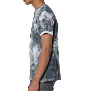 Camiseta Vintage Moderna de Corte Regular, 100% Algodón Grueso, Estilo Urbano de Secado Rápido, Diseño Cuadrado para Hombre - Product Image 3