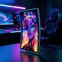 Monitor Táctil LED TFT Industrial Curvo Tipo C de 23.6 Pulgadas OEM ODM para Gabinetes de Juegos de Habilidad, Tamaño Personalizado