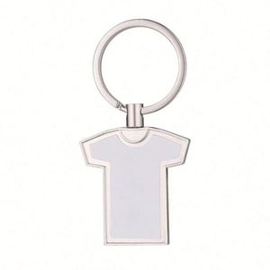 Manufacture Sublimation Keyrings Customized Blank Metal Heart Transfer Printing Keyholder DIY Keychains - Product Image 1