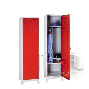 Armario Metálico de Estilo Moderno de 2000 mm de Altura, Armario de Acero para Guardar Ropa, para el Hogar, Oficina, Taller, Almacén, Dormitorio - Product Image 1
